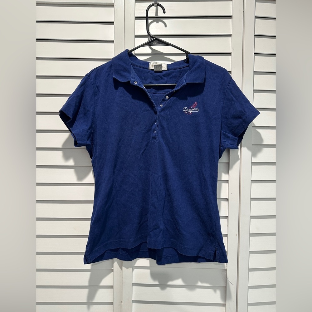 Antigua Women's Dodgers vintage polo shirt
